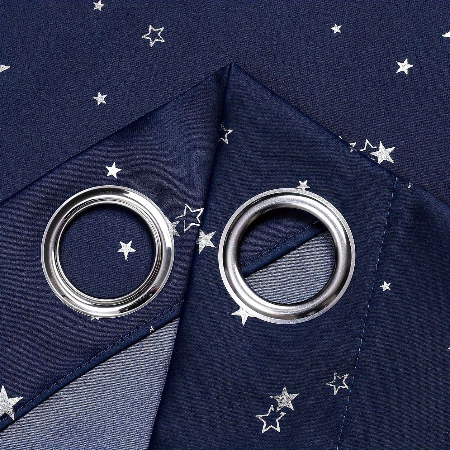 Rideau bleu nuit étoile | Stars