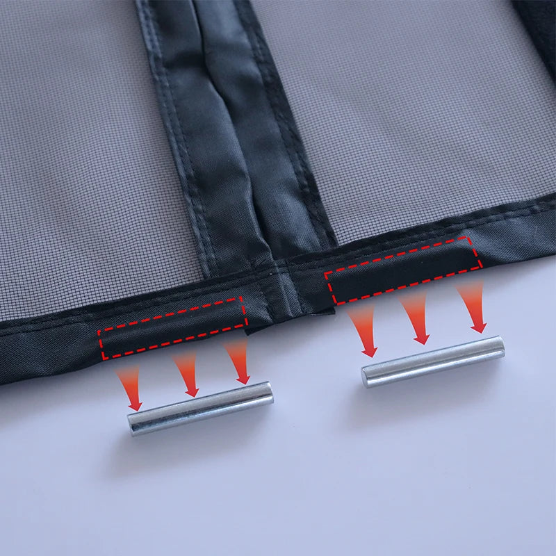 Moustiquaire largeur 150 anti-insectes, installation rapide et protection efficace pour toute la famille | MosquiStop | Instant Rideau