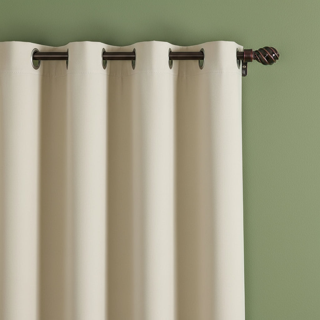 Rideau occultant thermique beige | Opale