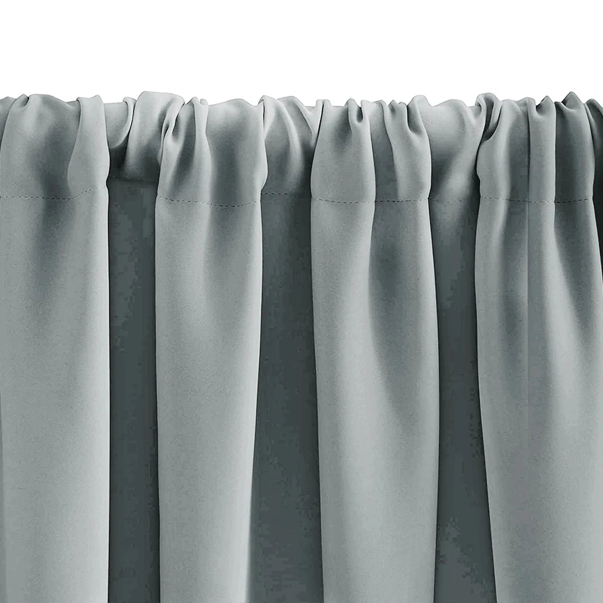 Rideau de cuisine gris | Aromis | Instant Rideau