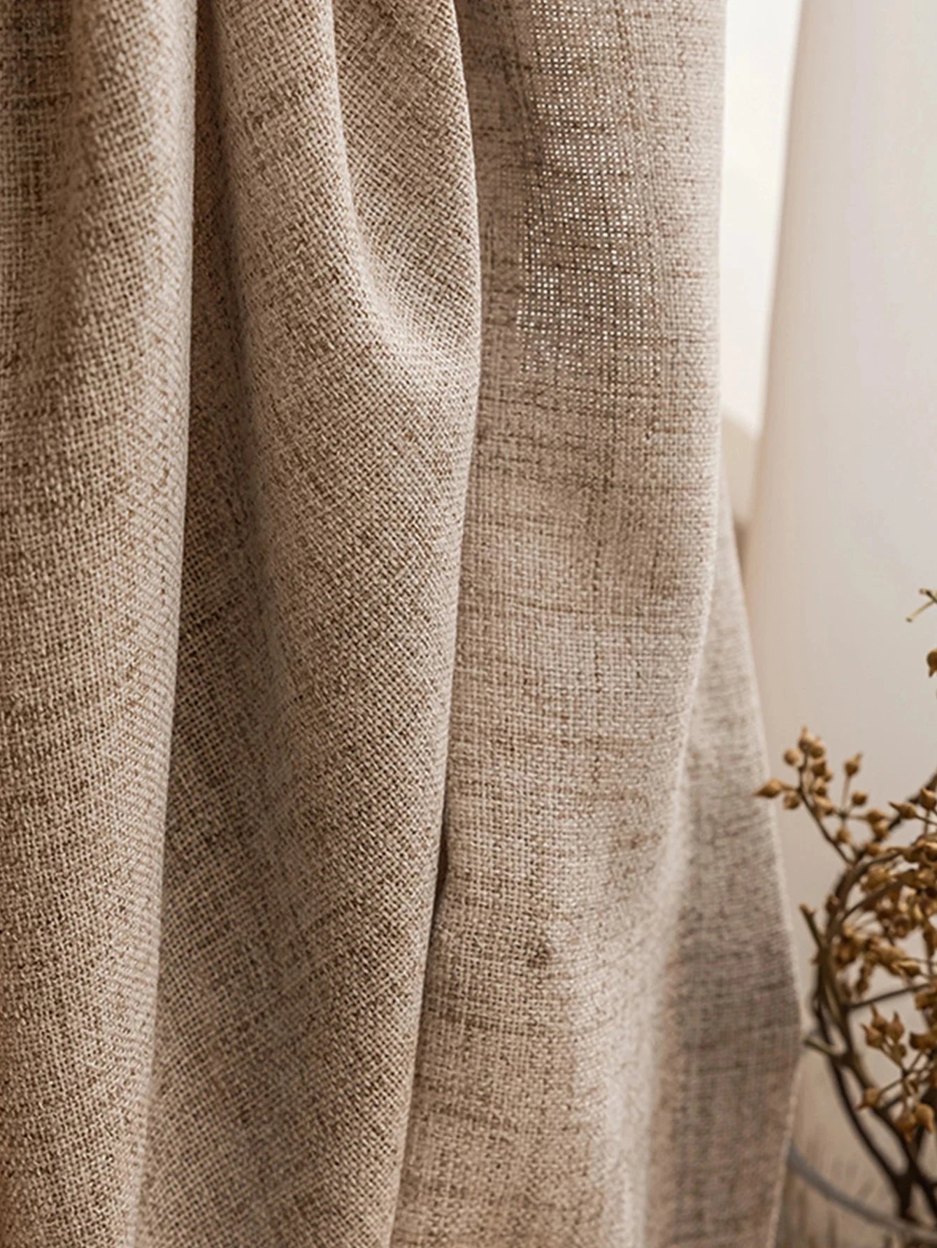 Rideau lin beige | Lino | Instant Rideau
