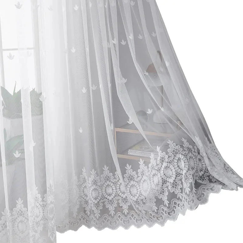 Rideau voilage fleur | Blume | Instant Rideau