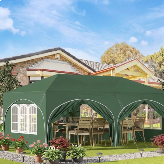 Gazebo 3x6 vert | Méya | Instant Rideau