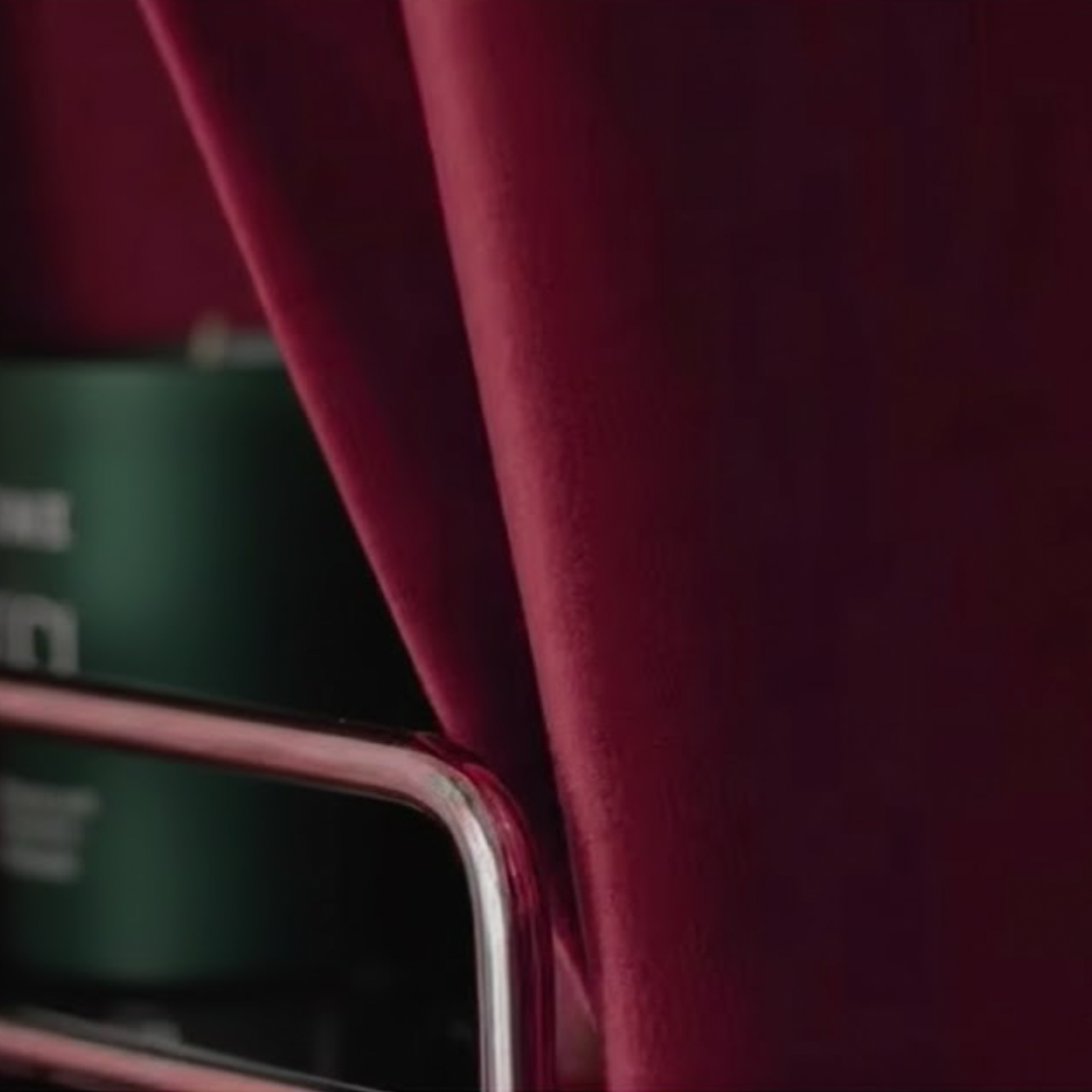 Rideau velours rouge bordeaux oeillets | Rubis | Instant Rideau