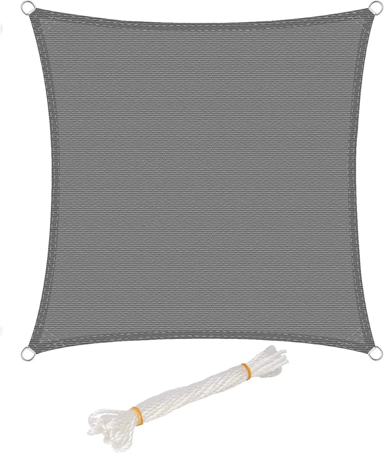 Toile d'ombrage haute resistance grise accroche| Solaris | Instant Rideau