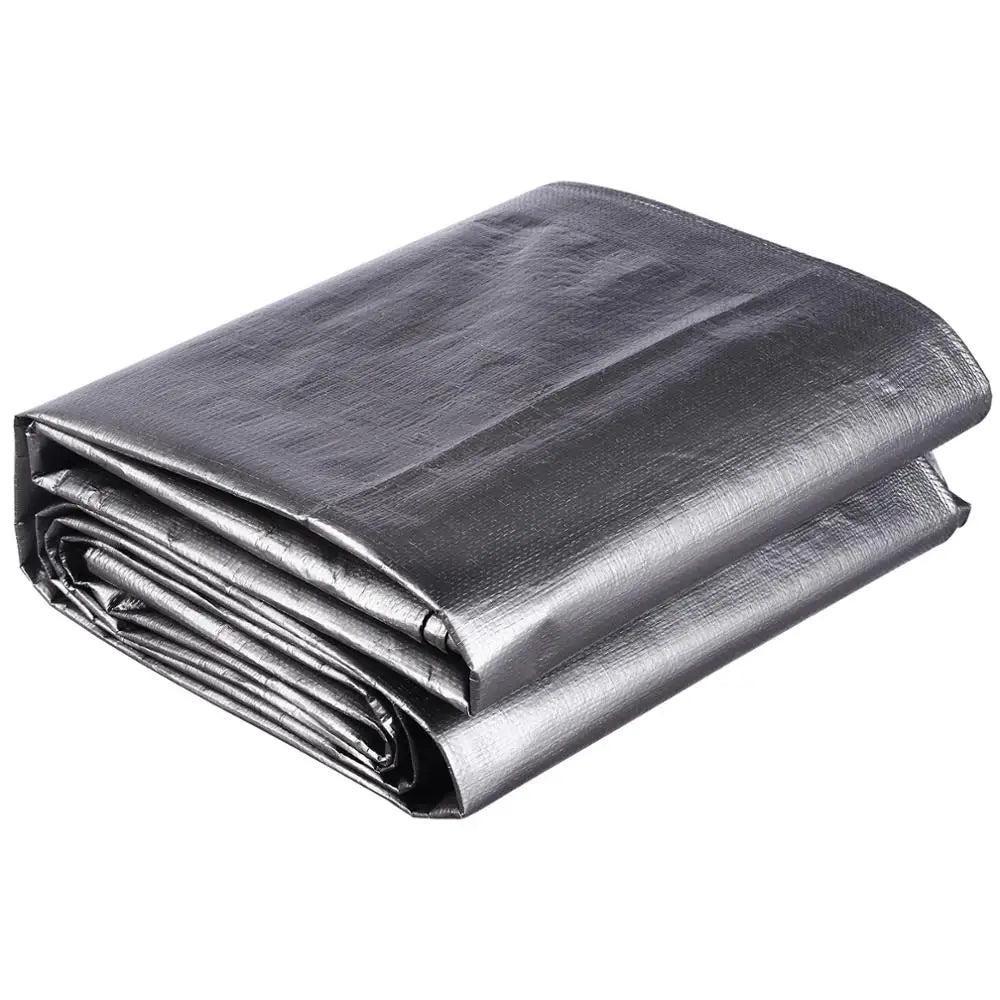 Bâche professionnelle argentée anti-intempéries avec toile imperméable renforcée, protection contre pluie, vent, UV, gel et grêle pour un usage intensif | Fortexa | Instant Rideau
