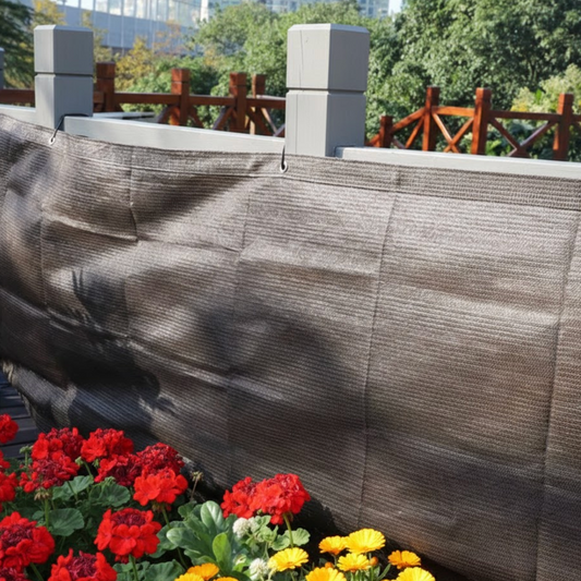 Brise-vue marron anti-UV pour pergola et jardin | Solo | Instant Rideau