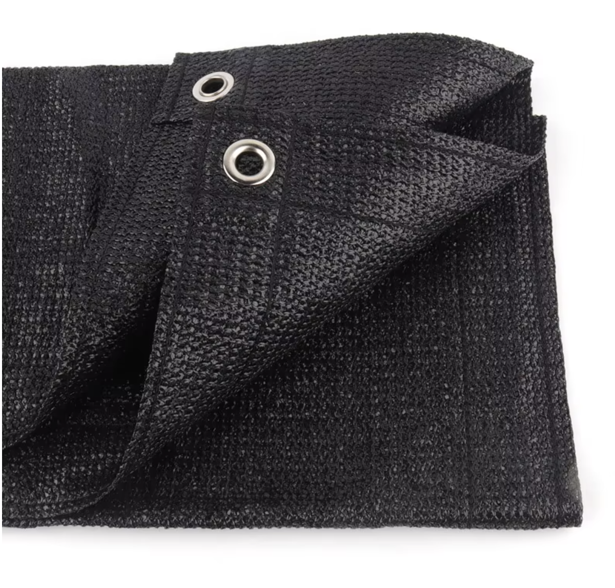 Brise-vue noir épais pour clôture, protection vent et soleil | Solo | Instant Rideau