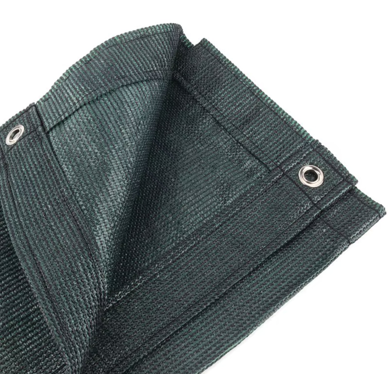 Écran de confidentialité vert foncé pour jardin et balcon, filet anti-UV résistant | Solo | Instant Rideau