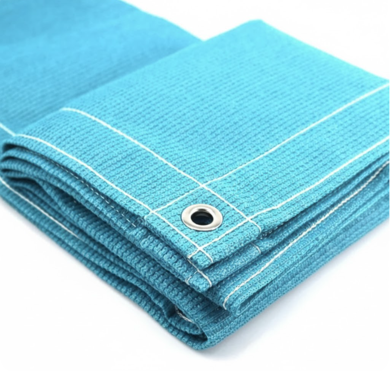 Filet occultant bleu pour balcon et clôture extérieure | Solo | Instant Rideau