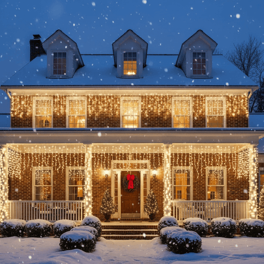 Guirlande blanche LED + télécommande | Instant Noel