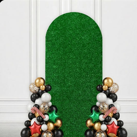 Housse verte métalisée pour arche | Instant fête