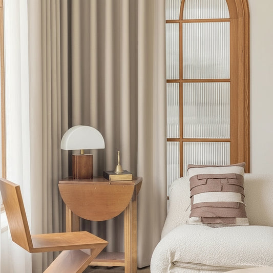 Rideau jacquard sable | Imperial