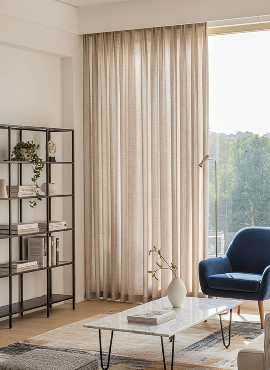 Rideau lin beige | Lino