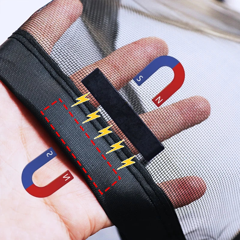 Moustiquaire largeur 150 cm avec écran magnétique, protection optimale contre les insectes | MosquiStop | Instant Rideau