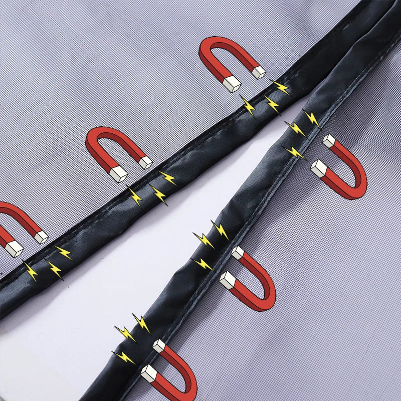 Moustiquaire largeur 150 cm simple à installer, garantissant tranquillité et sécurité dans votre maison | MosquiStop | Instant Rideau