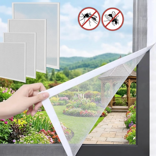 Moustiquaire fenêtre anti moustiques maille fine protection insectes tulle d’air respirant installation facile velcro | Stopi | Instant rideau