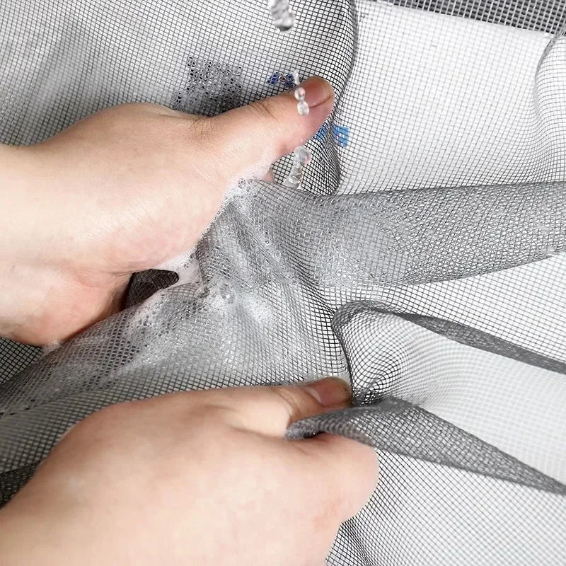 Moustiquaire lavable en machine entretien facile cycle délicat durable protection moustiques insectes intérieur maison | Stopi | Instant rideau