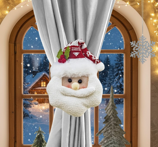 pere noel fenetre
