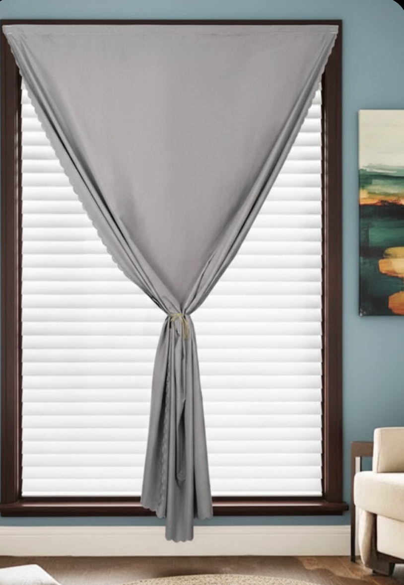 Rideau occultant adhésif 100 % fixation autocollante | Nuitfix | Instant Rideau