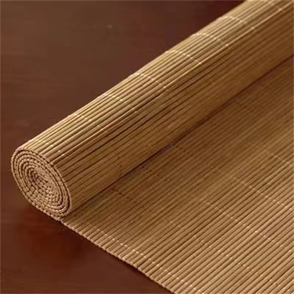 Rideau en bambou naturel tissé à la main pour fenêtres et terrasses | Bambora | Instant rideau