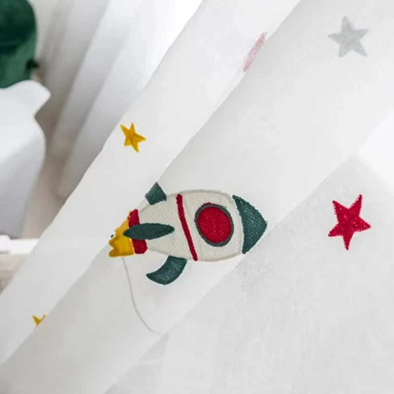 Rideau chambre enfant garçon | Space | Instant Rideau