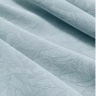 Rideau chenille haut de gamme bleu ciel tombé élégant | Héritage | Instant Rideau