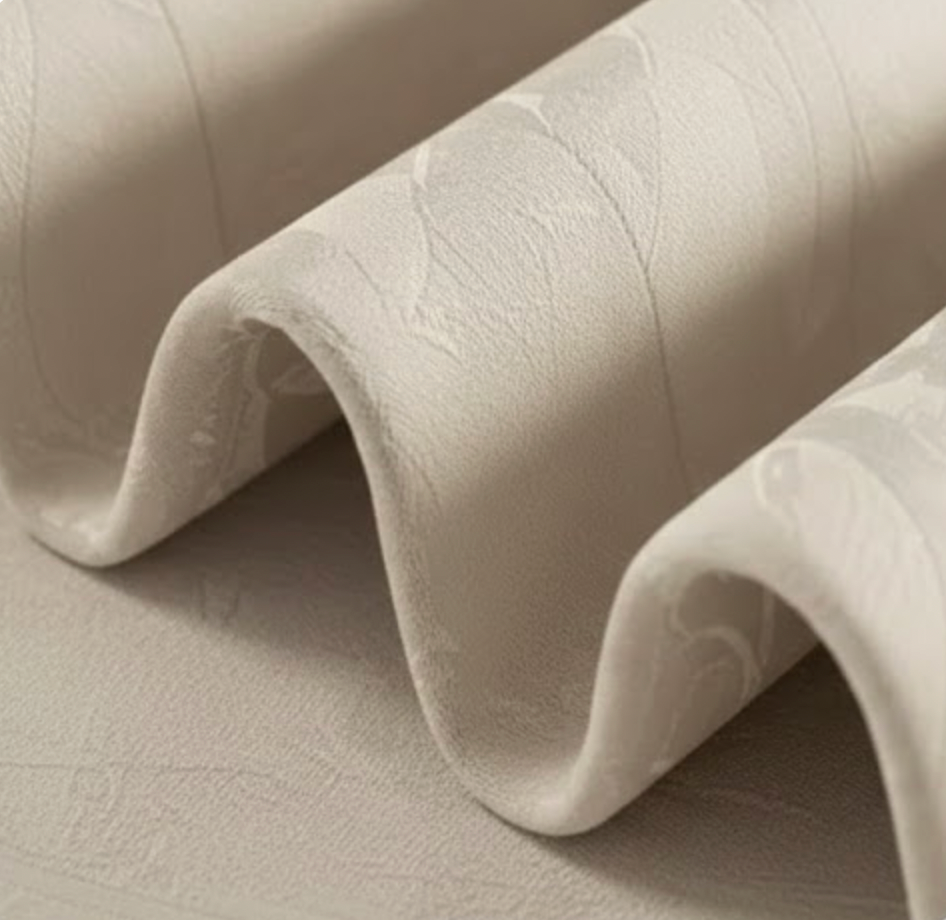 Rideau chenille beige protection solaire et occultant | Héritage | Instant Rideau