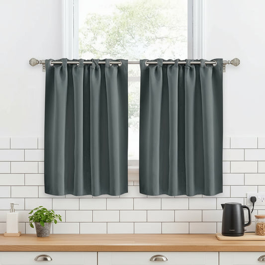 rideau de cuisine gris | Aromis | Instant rideau