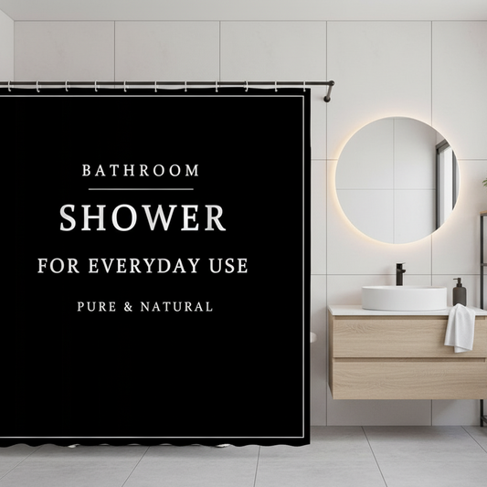 Rideau de douche original pour salle de bain | Hydra | Instant rideau