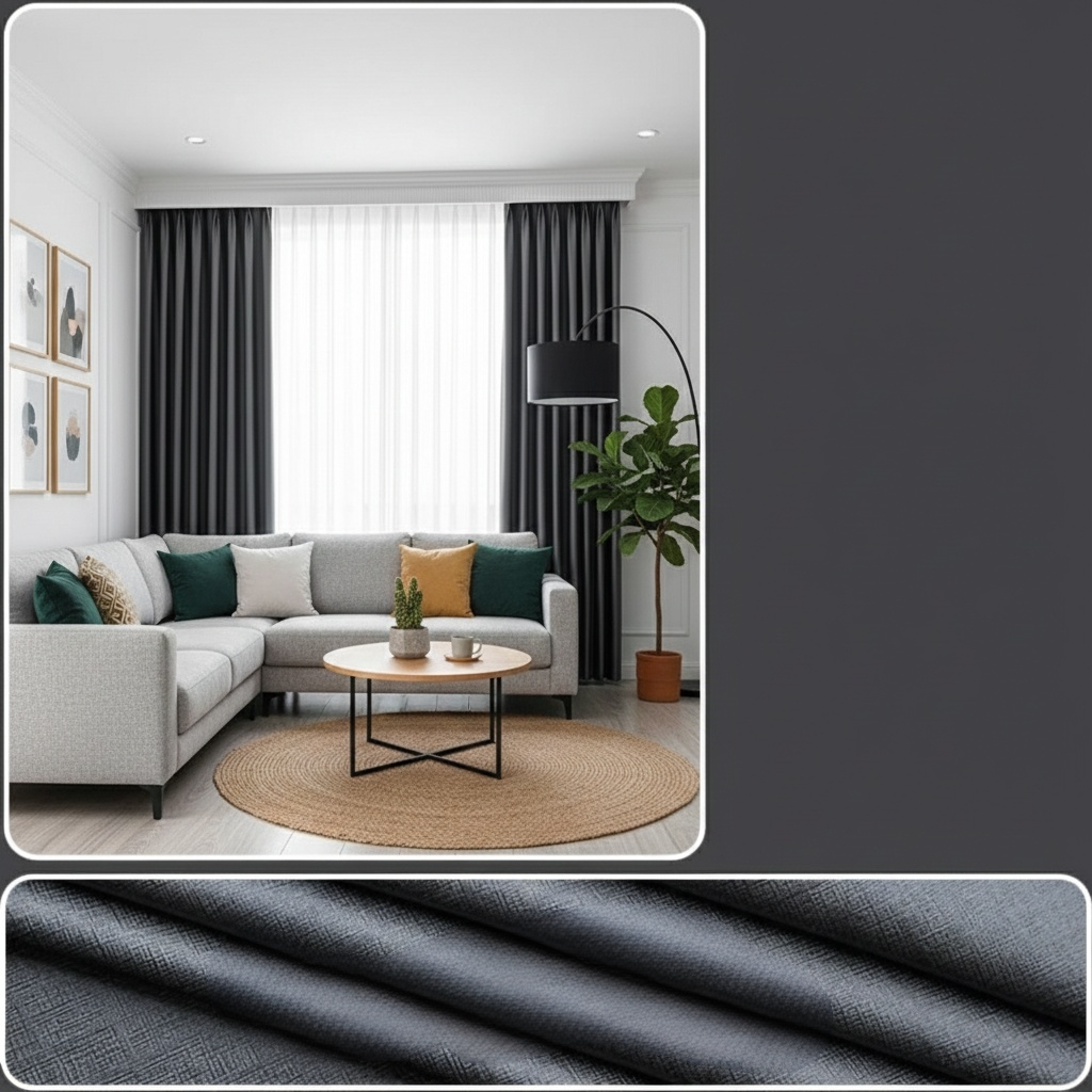 Rideau isolant thermique tissu | Throne | Instant Rideau