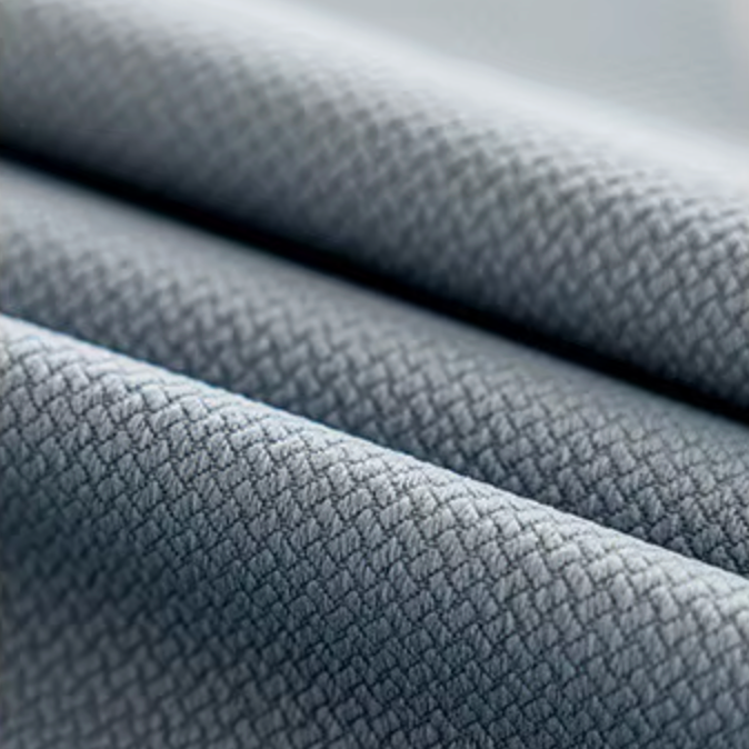 Rideau jacquard bleu tissu | Imperial | Instant Rideau