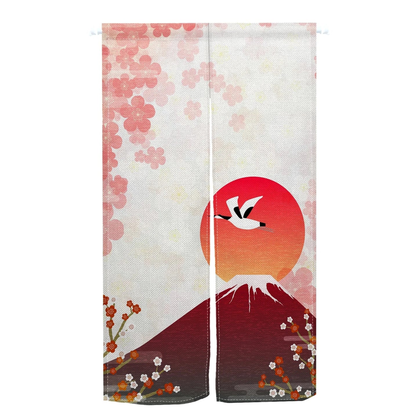 Rideau japonais porte | Noren | Instant Rideau Volcan / L65 x H90