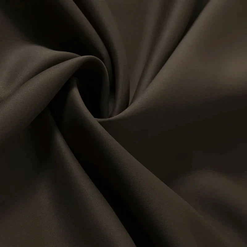 Rideau marron occultant | Nobilis | Instant Rideau Marron / L100 x H135 / Crochets