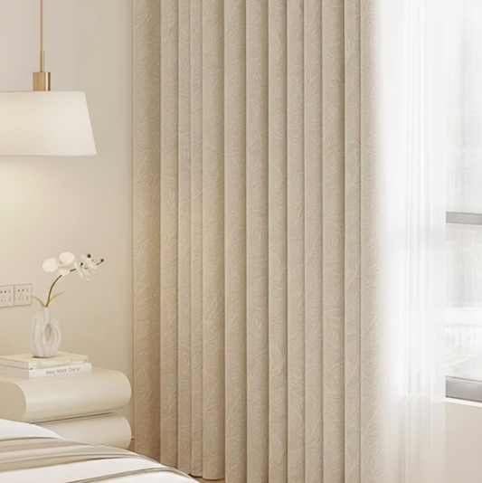 Rideau occultant thermique beige de luxe | Héritage | Instant Rideau