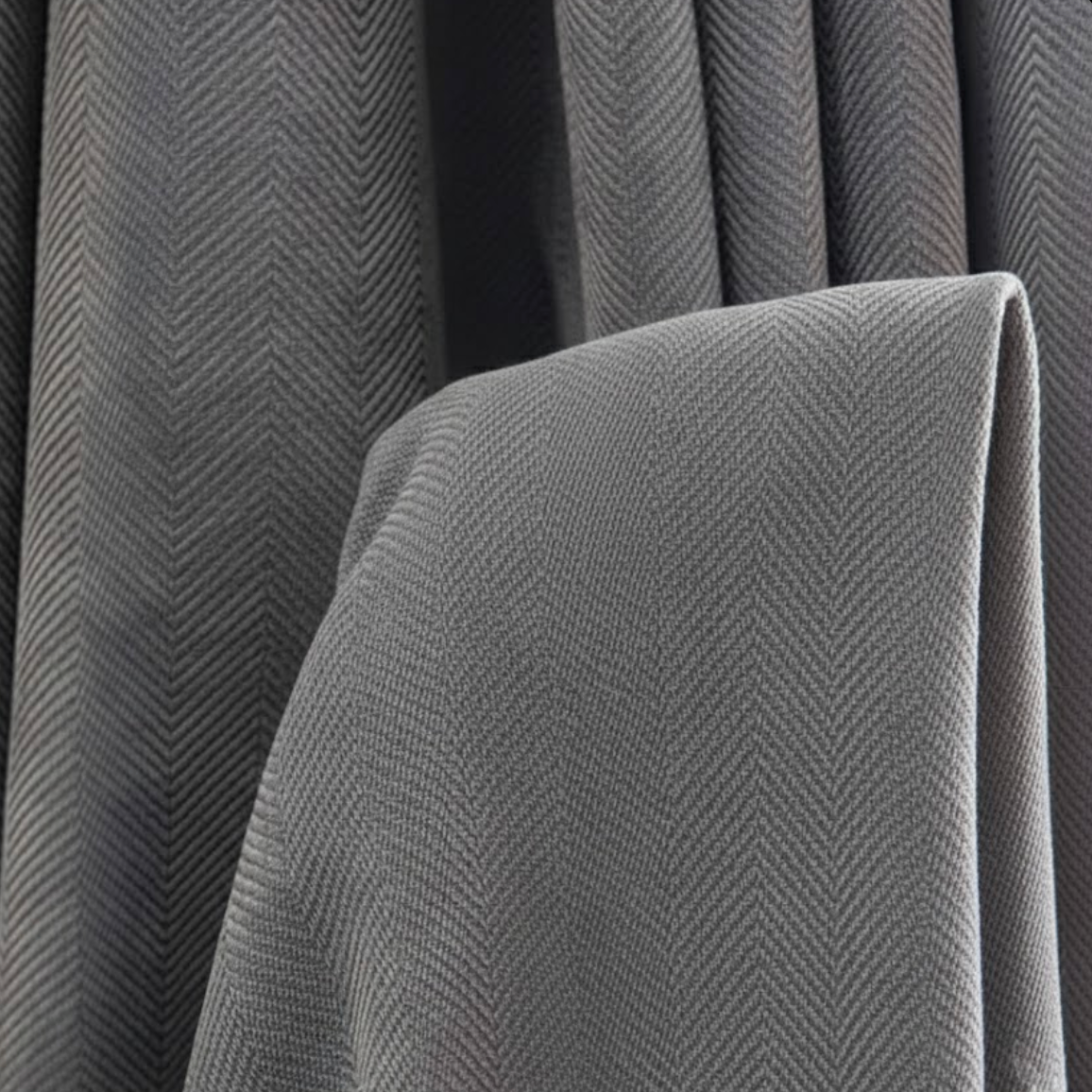 Rideau occultant epais gris | Velunia | Instant Rideau