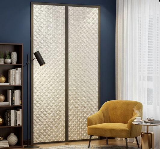 Rideau occultant thermique pour passer l'hiver au chaud avec ce rideau qui apporte de la chaleur. 