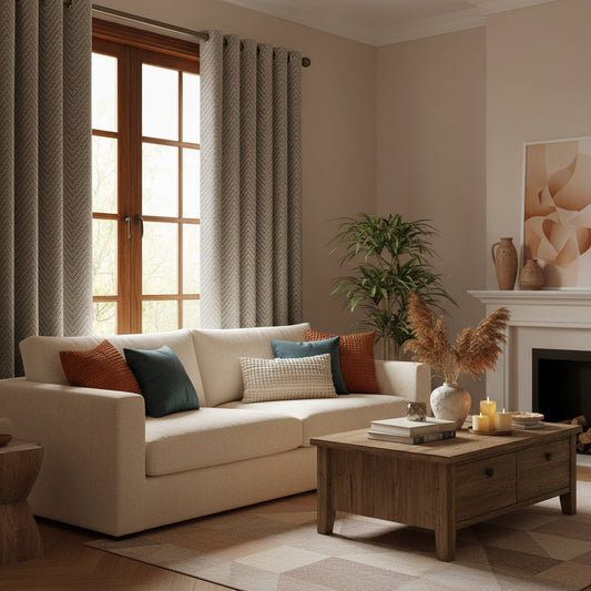 Rideau occultant thermique gris clair | Serenya | Instant Rideau