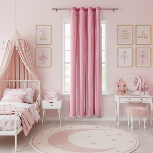 Rideau Kidy apportant couleurs et fantaisie pour une chambre enfant chaleureuse | Kidy | Instant rideau