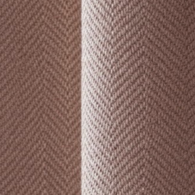 Rideau décoratif rose pâle en chenille, occultant et haut de gamme pour intérieur | Rups | Instant Rideau