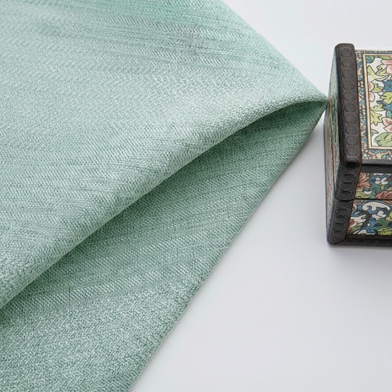 Rideau vert menthe épais haute densité anti-bruit pour grandes fenêtres | Silenza | Instant Rideau