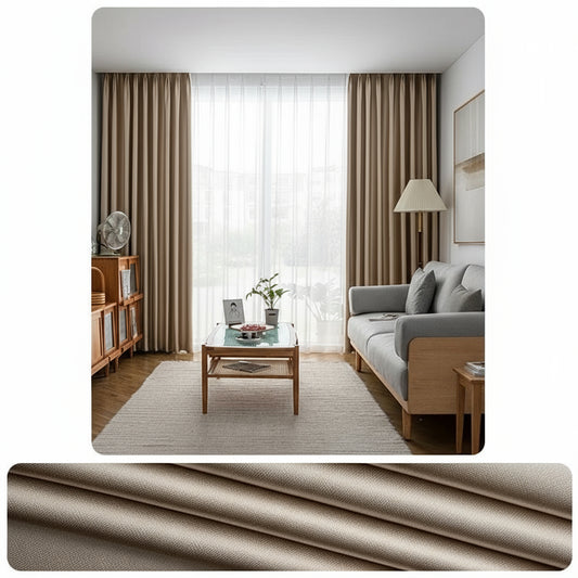 Rideau isolant thermique beige | Throne