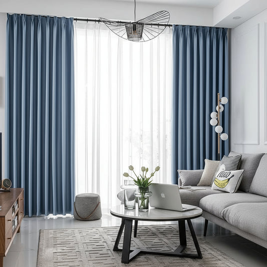 Rideau isolant thermique bleu | Throne