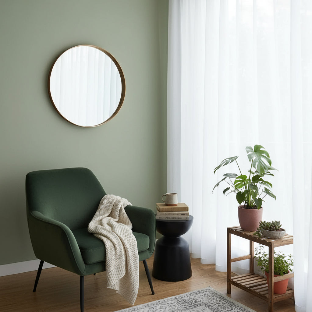 voilage léger blanc décor maison | Mistral | Instant rideau