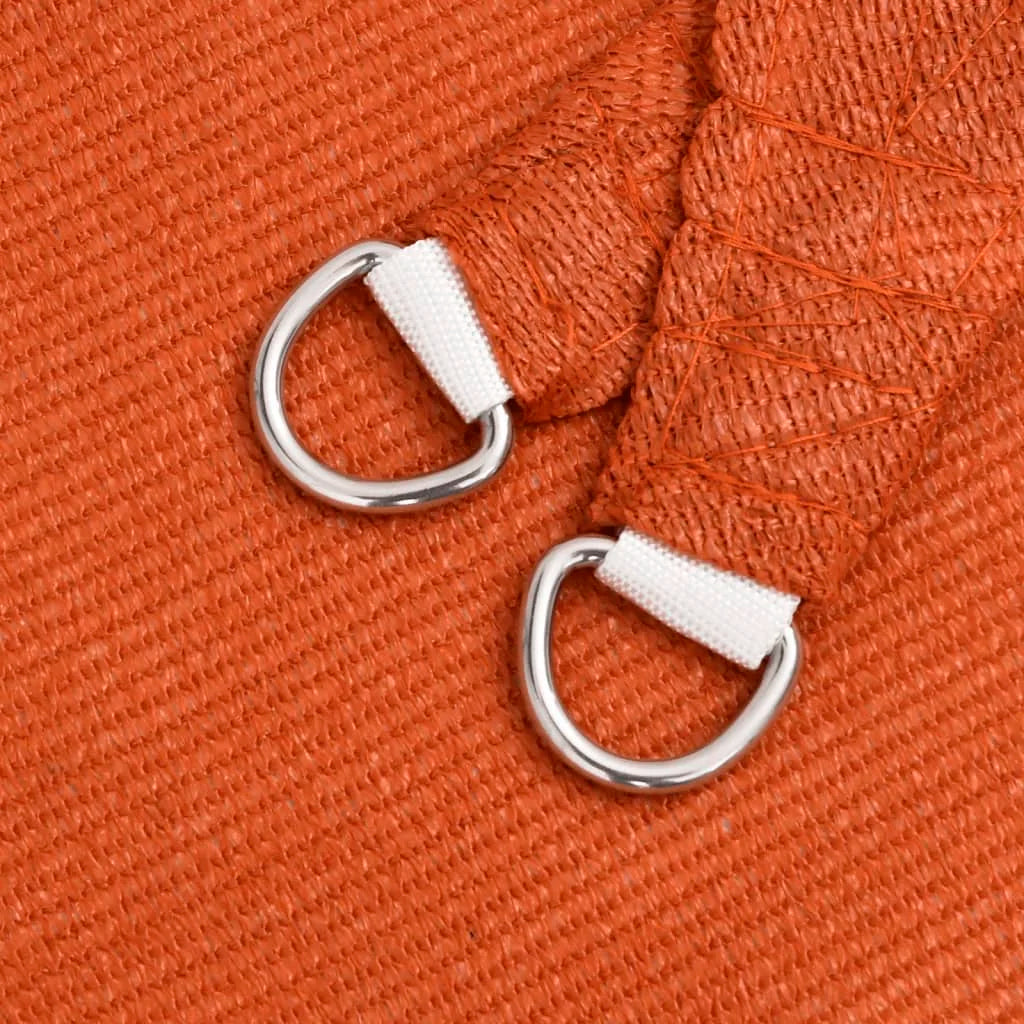Voile d'ombrage haute qualité carré orange style moderne, chaleureux | Sunara | Instant rideau 